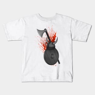 Viking Weapons Kids T-Shirt